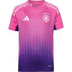 adidas DFB EM24 Auswärts Fußballtrikot Kinder semi lucid fuchsia-team colleg purple