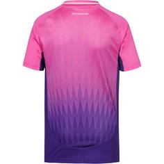 Rückansicht von adidas DFB EM24 Auswärts Fußballtrikot Kinder semi lucid fuchsia-team colleg purple