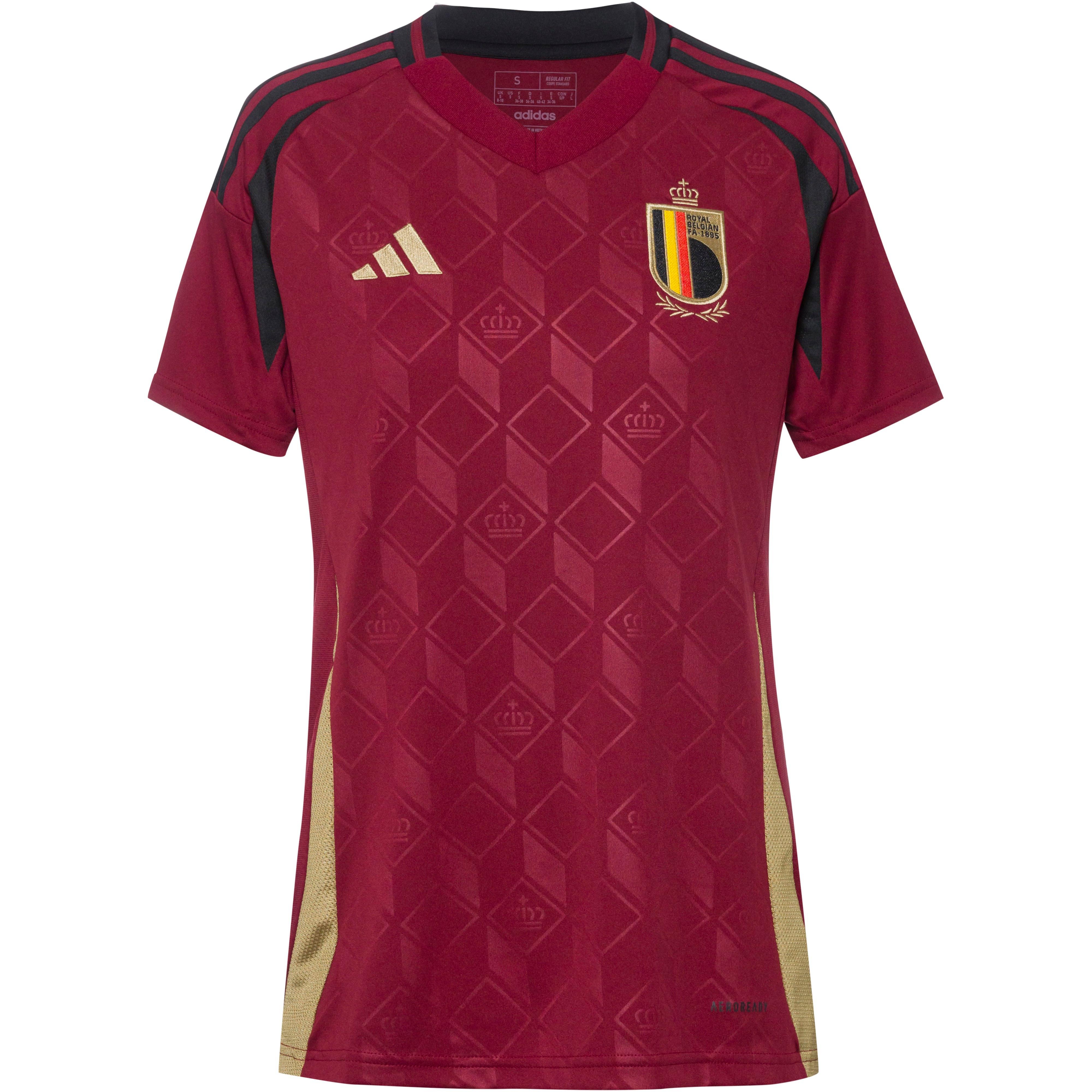 adidas Belgien EM24 Heim Teamtrikot Damen