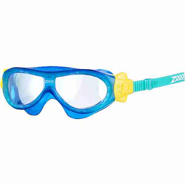 ZOGGS Phantom Kids Mask Schwimmbrille Kinder blue turqoise-clear