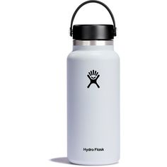Hydro Flask 32 OZ Wide Mouth with Flex Cap 946 ml Isolierflasche white