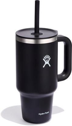Rückansicht von Hydro Flask 32 OZ ALL AROUND TRAVEL TUMBLER Trinkbecher black
