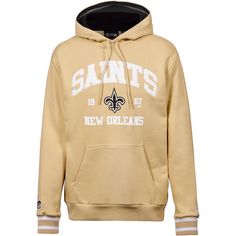 New Era NFL New Orleans Saints Hoodie Herren gold