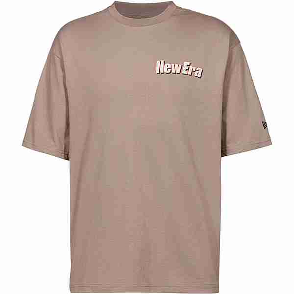 New Era Oversize Shirt Herren brown stone