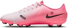 Rückansicht von Nike Tiempo LEGEND 10 ACADEMY FG/MG Fußballschuhe Herren pink foam-black