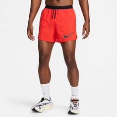 Rückansicht von Nike Flex Stride Laufshorts Herren picante red-black-anthracite-black