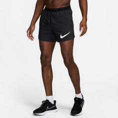Rückansicht von Nike Flex Stride Laufshorts Herren black-black-photon dust-white