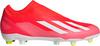 adidas X CRAZYFAST LEAGUE Laceless FG Fu&szlig;ballschuhe Herren - solar red-ftwr white-team solar yellow
