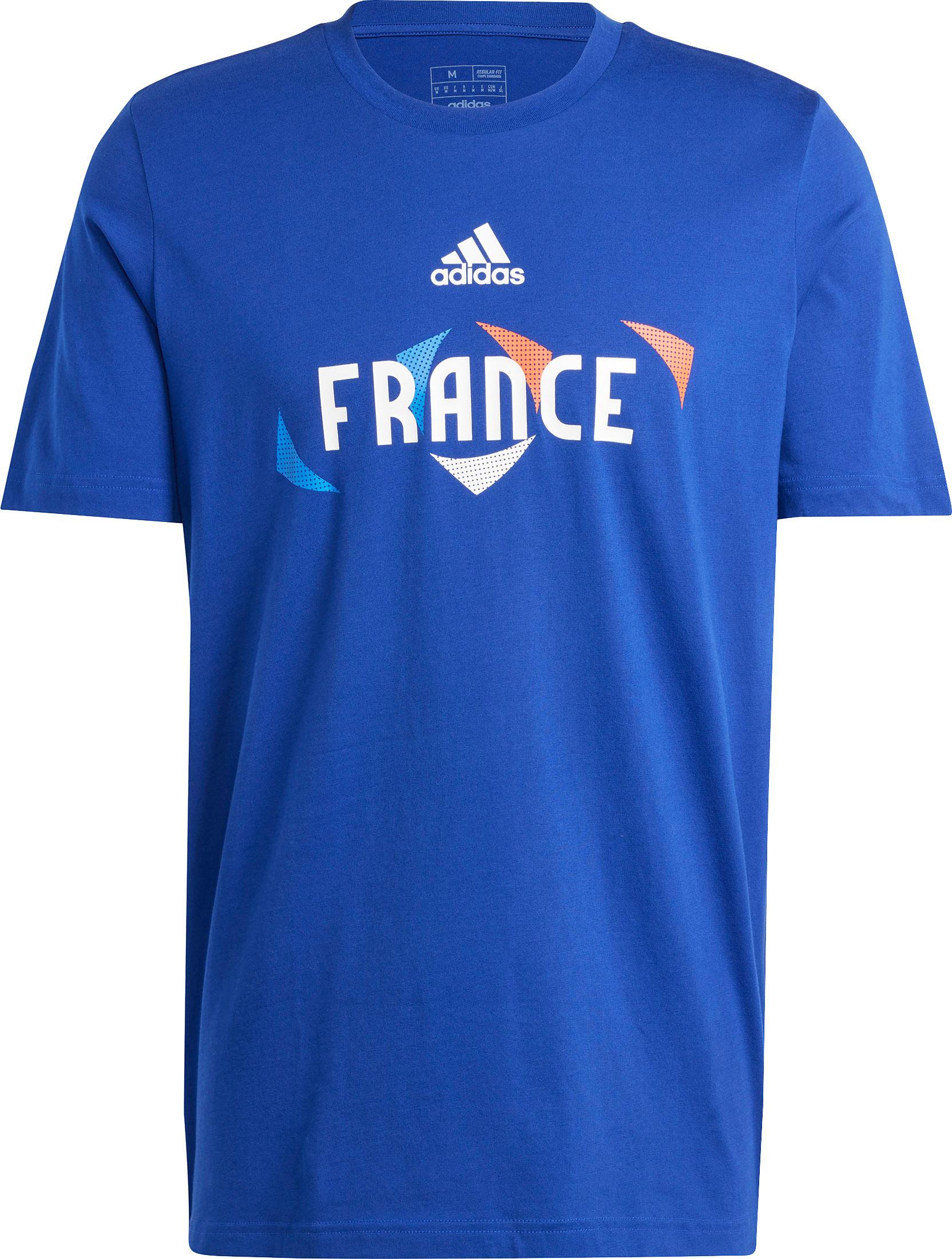 adidas Frankreich EM24 T-Shirt Herren