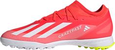 Rückansicht von adidas X CRAZYFAST LEAGUE TF Fußballschuhe Herren solar red-ftwr white-team solar yellow