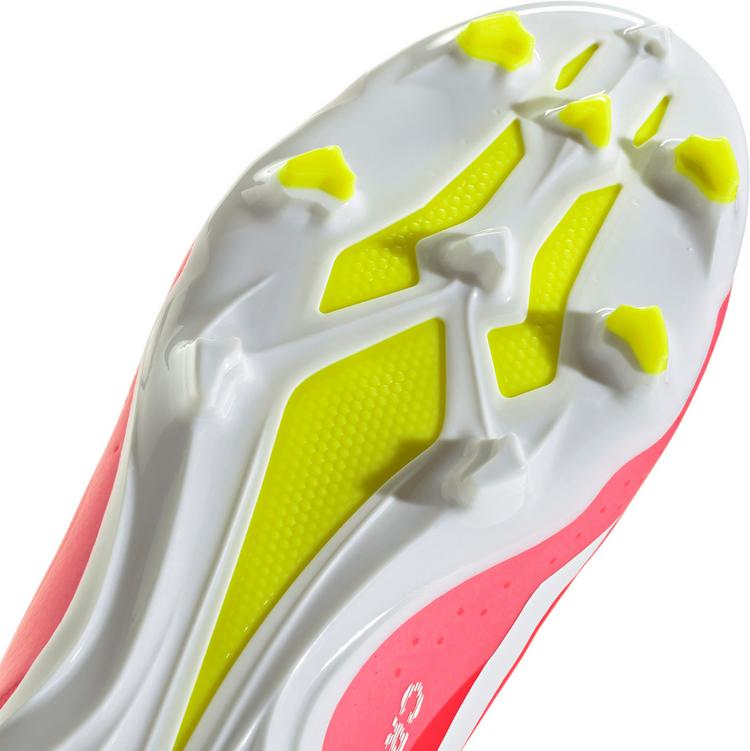 adidas adidas X CRAZYFAST LEAGUE Laceless FG Fu&szlig;ballschuhe Herren - solar red-ftwr white-team solar yellow - 5 | SportScheck