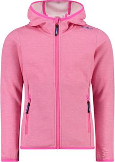 CMP Strickfleece Kinder fuxia-bianco