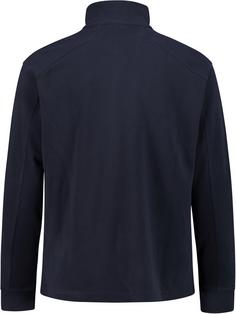 Rückansicht von CMP Fleecejacke Herren black blue