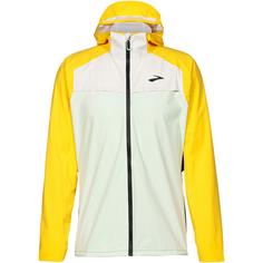 Brooks High Point Laufjacke Herren glacier green-ecru-lemon