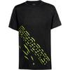 Brooks Distance Funktionsshirt Herren - black-br logo