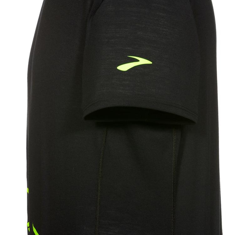 Brooks Brooks Distance Funktionsshirt Herren - black-br logo - 0 | SportScheck