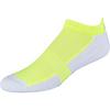 P.A.C. Bike Footie Zip Socken Herren - neon yellow-white