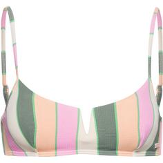 Roxy Vista Bikini Oberteil Damen agave green very vista stripe