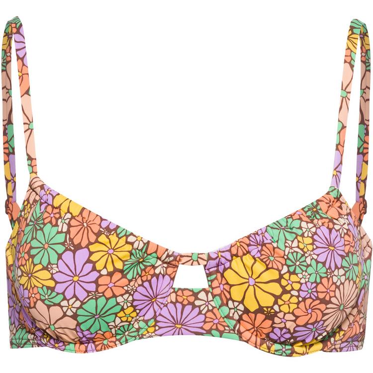 Roxy Roxy All About Sol Bikini Oberteil Damen - root beer all about sol mini - 0 | SportScheck