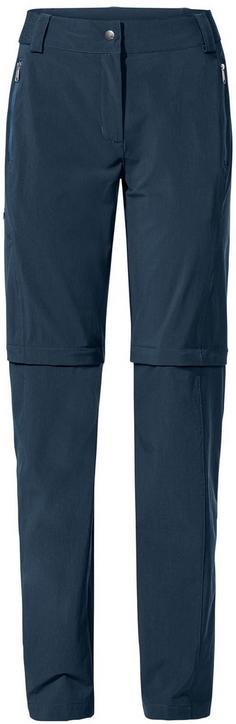 VAUDE Farley Stretch ZO T-Zip II Zipphose Damen dark sea