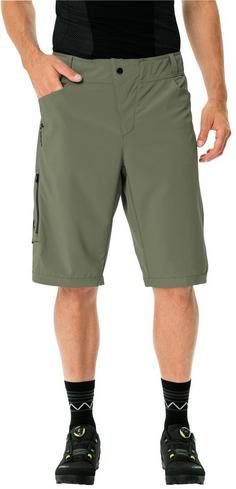 Rückansicht von VAUDE Ledro Fahrradshorts Herren cedar wood