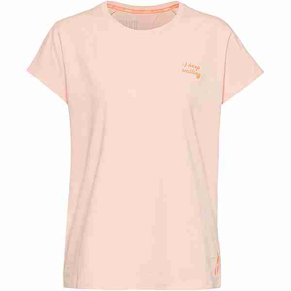 unifit T-Shirt Damen peach parfait