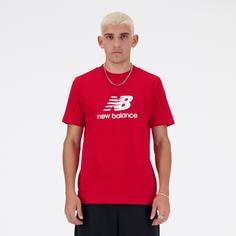 Rückansicht von NEW BALANCE Sport Essentials T-Shirt Herren teamred