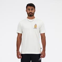 Rückansicht von NEW BALANCE Barrel Runner T-Shirt Herren white
