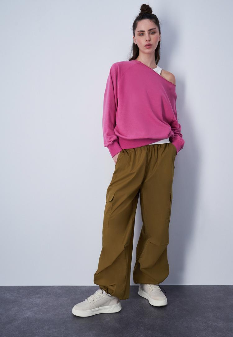 CHAMPION CHAMPION Minimalist Resort Sweatshirt Damen - red violet - 3 | SportScheck