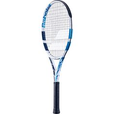 Rückansicht von Babolat EVO DRIVE Tennisschläger weiß-blau