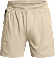 Under Armour RUN TRAIL Laufshorts Herren khaki base-silt-reflective