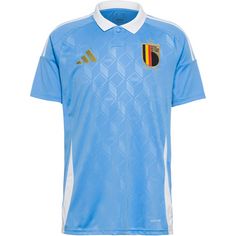 adidas Belgien EM24 Auswärts Fußballtrikot Herren semi blue burst