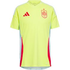 adidas Spanien EM24 Auswärts Fußballtrikot Herren pulse yellow-halo mint