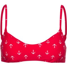 Seafolly Ahoy Bikini Oberteil Damen chilli red
