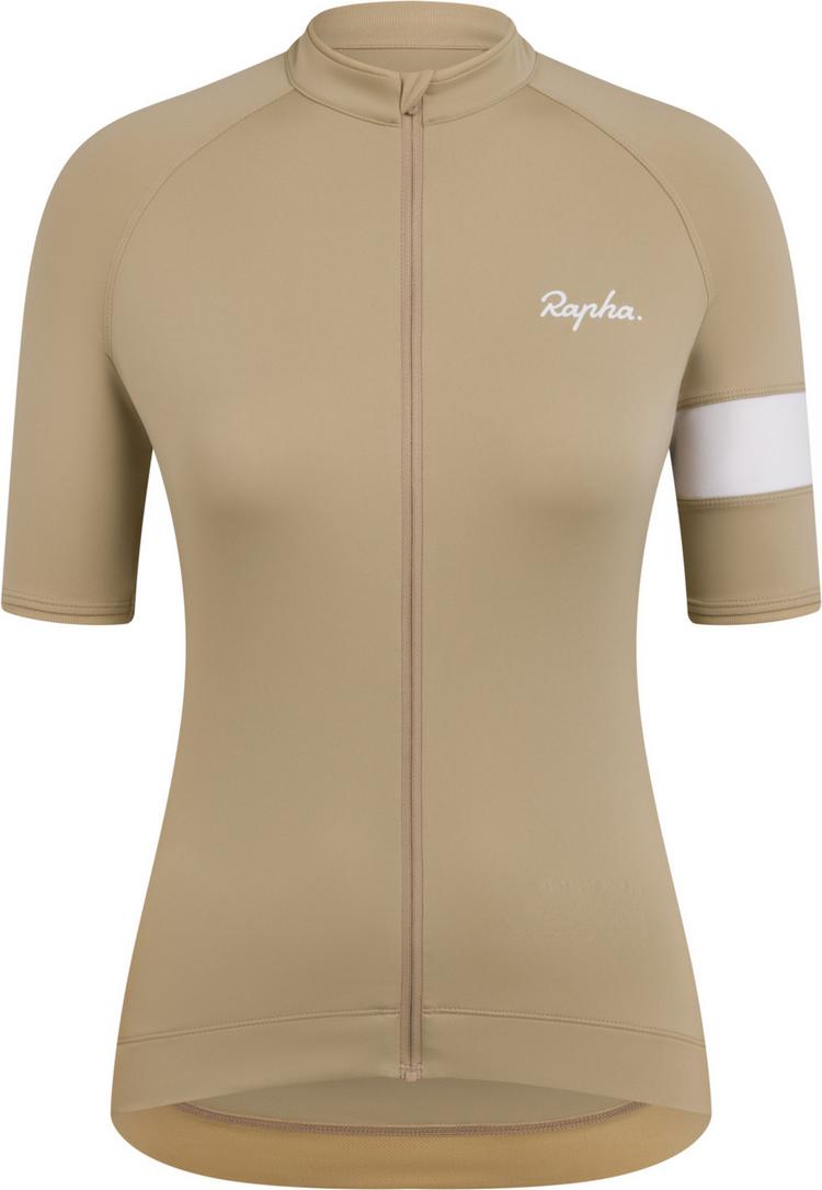 Rapha Rapha Core Jersey Trikot Damen - tan-white - 0 | SportScheck