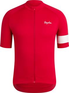 Rapha Core Jersey Fahrradtrikot Herren red
