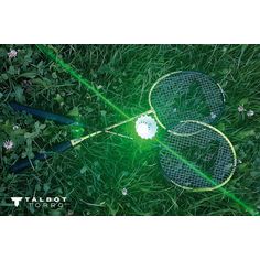 Rückansicht von Talbot-Torro Magic Night LED Badminton Set bunt