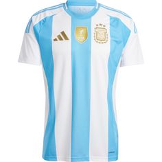 adidas Argentinien Heim Fußballtrikot Herren white-blue burst