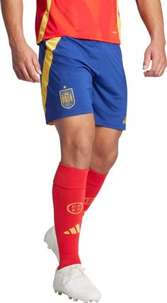Rückansicht von adidas Spanien EM24 Heim Fußballshorts Herren victory blue