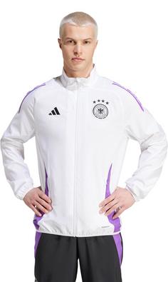 Rückansicht von adidas DFB EM24 Trainingsjacke Herren white