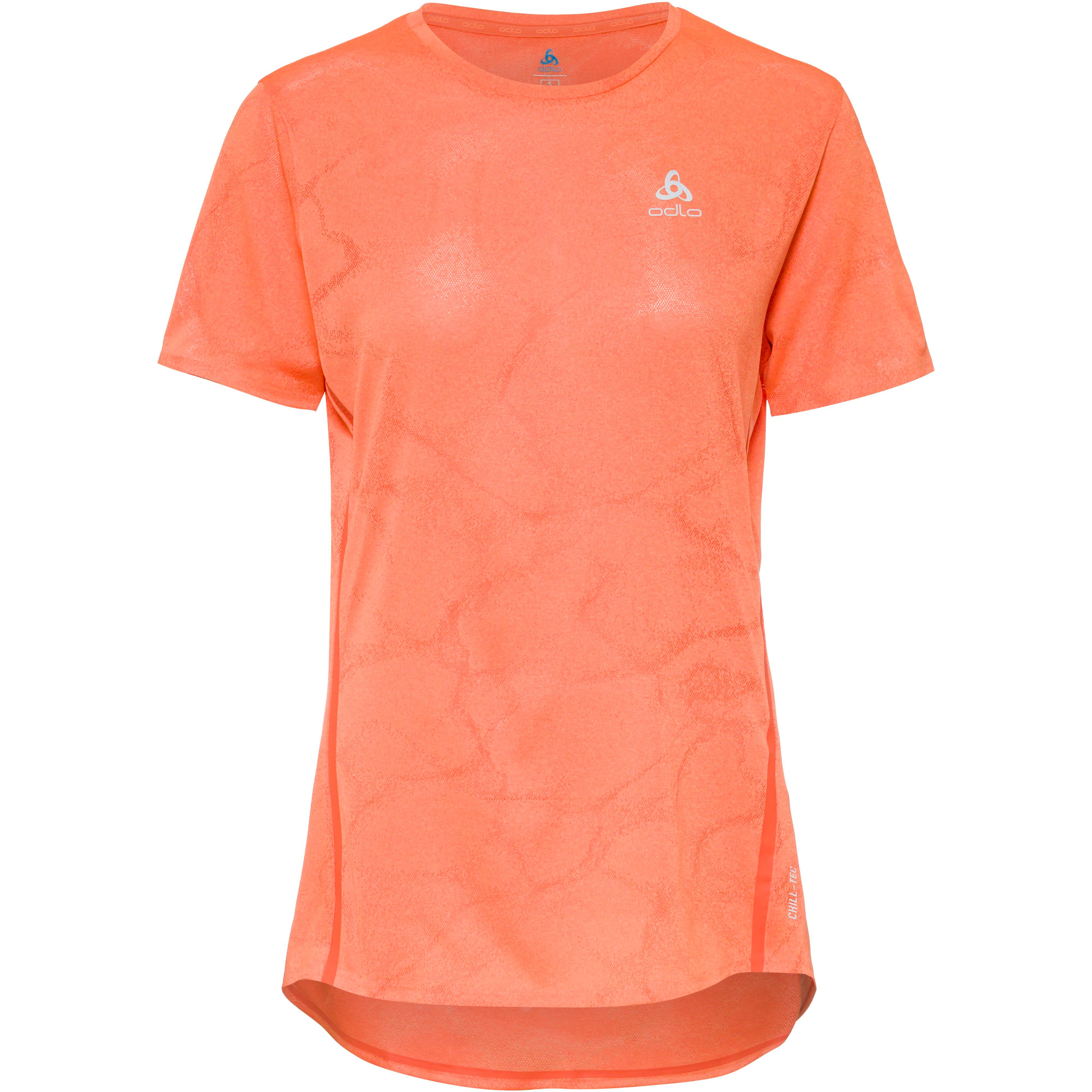 Odlo Zeroweight Funktionsshirt Damen living coral melange im 