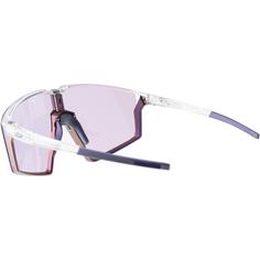 Rückansicht von Julbo Edge Sportbrille grau-violett