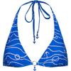 Seafolly Set Sail Bikini Oberteil Damen - azure