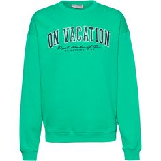 ON VACATION College Sweatshirt green