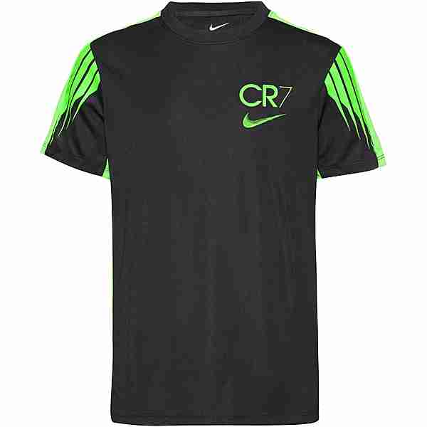 Nike CR7 Funktionsshirt Kinder black-green strike-green strike