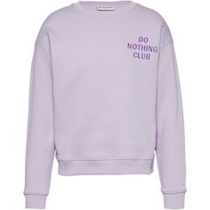 ON VACATION Do nothing Club Sweatshirt light purple