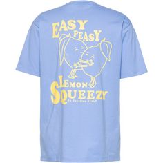 Rückansicht von ON VACATION Lemon Squeezy T-Shirt light blue