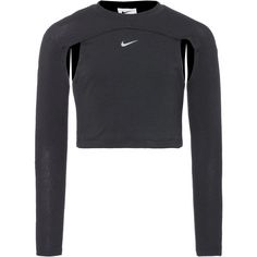 Nike Dri-FIT Funktionsshirt Kinder black-particle grey