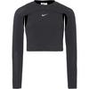 Nike Dri-FIT Funktionsshirt M&auml;dchen - black-particle grey