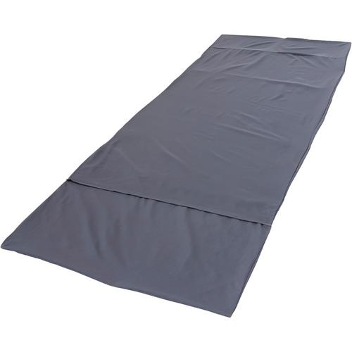 Rückansicht von McKinley INLET POLYESTER SQUARE Hüttenschlafsack anthrazit